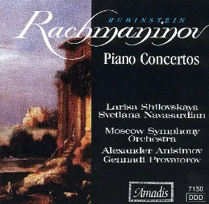 Pochette Rubinstein: Piano Concerto No. 4 / Rachmaninov: Piano Concerto No.2