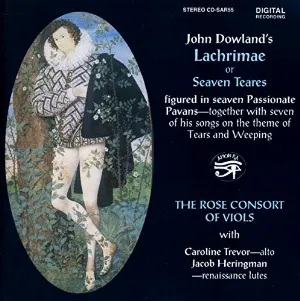 Pochette de Lachrimae, or Seaven Teares de John Dowland - Rolf Lislevand