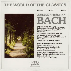 Pochette de The World of the Classics de Johann Sebastian Bach