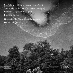 Pochette de Schönberg: Kammersymphonie, op. 9 / Sechs kleine Stücke, op. 19 / Webern: Symphonie, op. 21 / Fünf Sätze, op. 5 de Anton Webern - Arnold Schönberg - Heinz Holliger - Orchestre de Chambre de Lausanne
