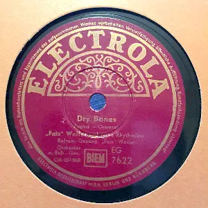 Pochette de Dry Bones / Sugar Rose de Fats Waller and His Rhythm