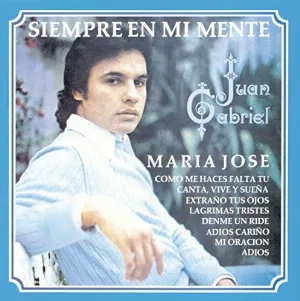 Pochette de Siempre en mi mente de Juan Gabriel