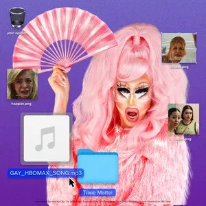 Pochette de Gay HBO Max Song de Trixie Mattel