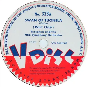 Pochette de Swan of Tuonela de NBC Symphony Orchestra - Jean Sibelius - Arturo Toscanini