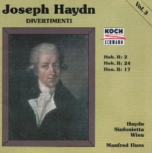 Pochette de Divertimenti, Vol. 3 de Joseph Haydn