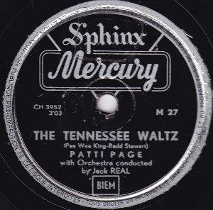 Pochette The Tennessee Waltz / All My Love (Bolero)