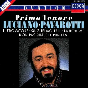 Pochette Luciano Pavarotti: Primo tenore