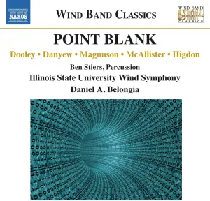Pochette de Point Blank: Music for Wind Band de Jennifer Higdon
