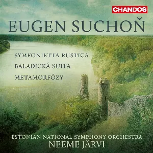 Pochette de Symfonietta rustica / Baladická suita / Metamorfózy de Eesti Riiklik Sümfooniaorkester - Neeme Järvi