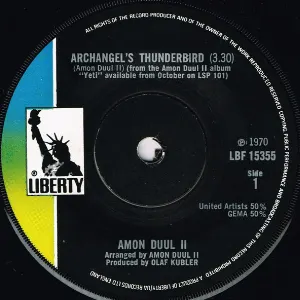 Pochette Archangel’s Thunderbird / Run Through the Jungle