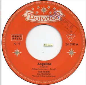 Pochette de Angelina de Ted Herold