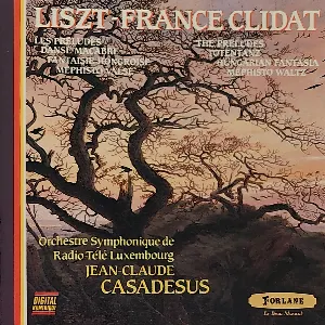 Pochette de Les Préludes / Danse macabre / Fantaisie hongroise / Mephisto valse de Franz Liszt - Jean‐Claude Casadesus - Lëtzebuerger philharmoneschen Orchester