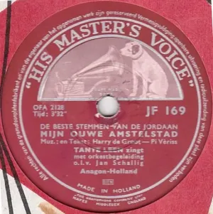 Pochette de Mijn ouwe Amstelstad de Tante Leen