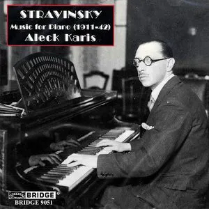 Pochette Stravinsky: Music for Piano