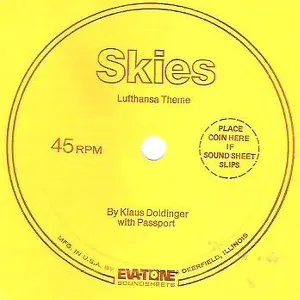 Pochette Skies (Lufthansa Theme)