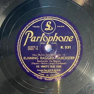 Pochette de Running Ragged / Basin Street Blues de Louis Armstrong & His Orchestra