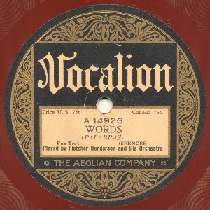 Pochette de Words / Copenhagen de Fletcher Henderson and His Orchestra