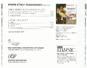 Pochette BBC Music, Volume 14, Number 1: Piano Concerto no. 1 / Suite no. 3 in G