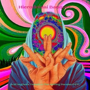 Pochette de Hierodoulai Banquet de Acid Mothers Temple & The Melting Paraiso U.F.O.