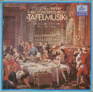 Pochette Three Concertos From Tafelmusik
