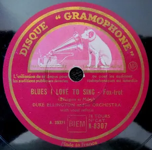 Pochette de Blues I Love to Sing / Double Check Stomp de Duke Ellington and His Orchestra