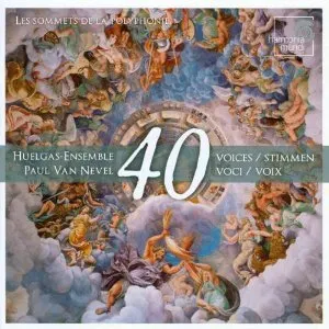 Pochette de 40 Voices de Huelgas Ensemble - Paul Van Nevel