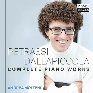 Pochette de Complete Piano Works de Goffredo Petrassi - Luigi Dallapiccola