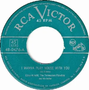 Pochette de I Wanna Play House With You / Something Old, Something New de Eddy Arnold