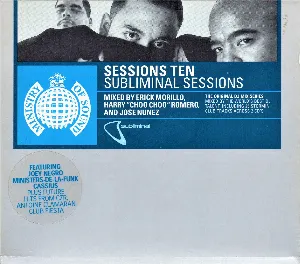 Pochette Ministry of Sound: Sessions Ten: Subliminal Sessions