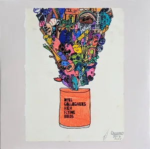 Pochette de Magic Secrets 2022 de Noel Gallagher’s High Flying Birds