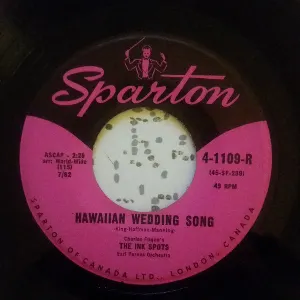 Pochette de Hawaiian Wedding Song / Careless Love de The Ink Spots