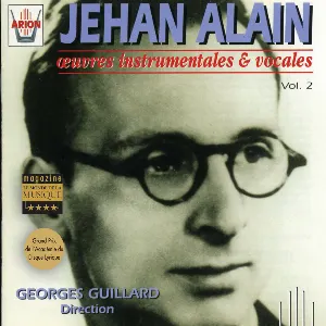 Pochette de Œuvres instrumentales & vocales, vol. 2 de Jehan Alain
