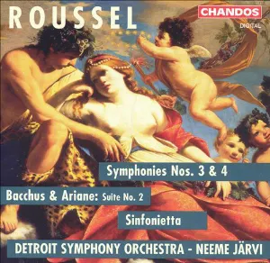 Pochette Symphonies nos. 3 & 4 / Bacchus et Ariane Suite no. 2 / Sinfonietta