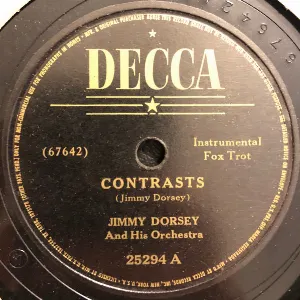 Pochette de Contrasts / Embraceable You de Jimmy Dorsey and His Orchestra