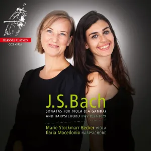 Pochette J. S. Bach: Sonatas for Viola (da Gamba) and Harpsichord