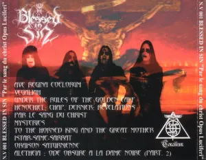 Pochette de Par le sang du Christ (Opus Luciferi) de Blessed in Sin