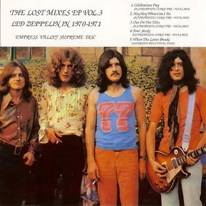 Pochette de The Lost Mixes EP, Vol. 3 de Led Zeppelin