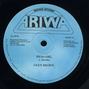 Pochette de Rich Girl de Glen Brown