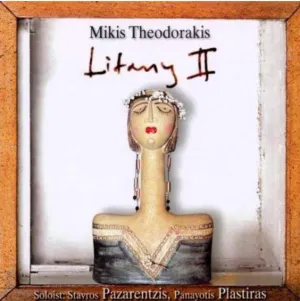 Pochette de Litany II de Mikis Theodorakis