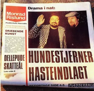 Pochette de Hundestjerner Hasteindlagt de Monrad & Rislund