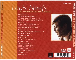 Pochette de 22 onvergetelijke liedjes de Louis Neefs