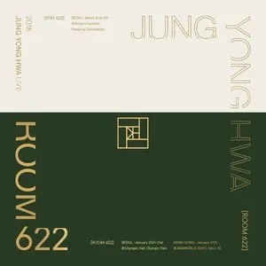 Pochette de 2018 JUNG YONG HWA LIVE `ROOM 622` DVD de Jung Yong Hwa