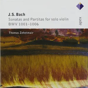Pochette de Sonatas And Partitas For Solo Violin BWV 1001–1006 de Johann Sebastian Bach - Thomas Zehetmair