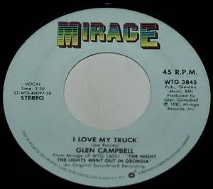 Pochette I Love My Truck / Melodys Melody