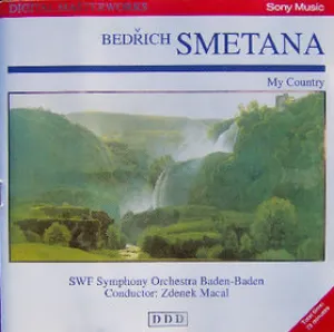 Pochette de Mein Vaterland -- My Country de Zdeněk Mácal - Bedřich Smetana - SWR Sinfonieorchester Baden‐Baden und Freiburg