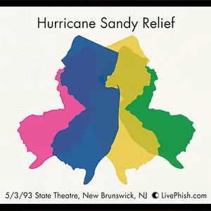 Pochette 1993‐05‐03: State Theatre, New Brunswick, NJ, USA