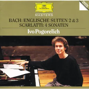 Pochette Bach: Englische Suiten 2 & 3 / Scarlatti: 4 Sonaten