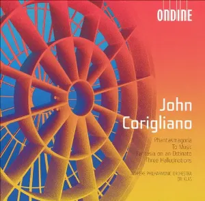 Pochette de Phantasmagoria / To Music / Fantasia on an Ostinato / Three Hallucinations de Tampere Filharmonia - Eri Klas - John Corigliano