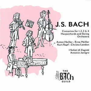 Pochette Bach: Harpsichord Concertos