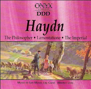 Pochette de The Philosopher/ Lamentatione / The Imperial de Alberto Lizzio - Musici di San Marco - Joseph Haydn